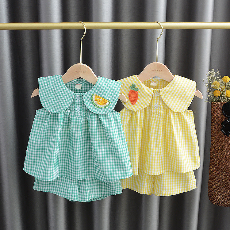 Baby Girl Summer Fruit Clothing Set – Little Infants AU