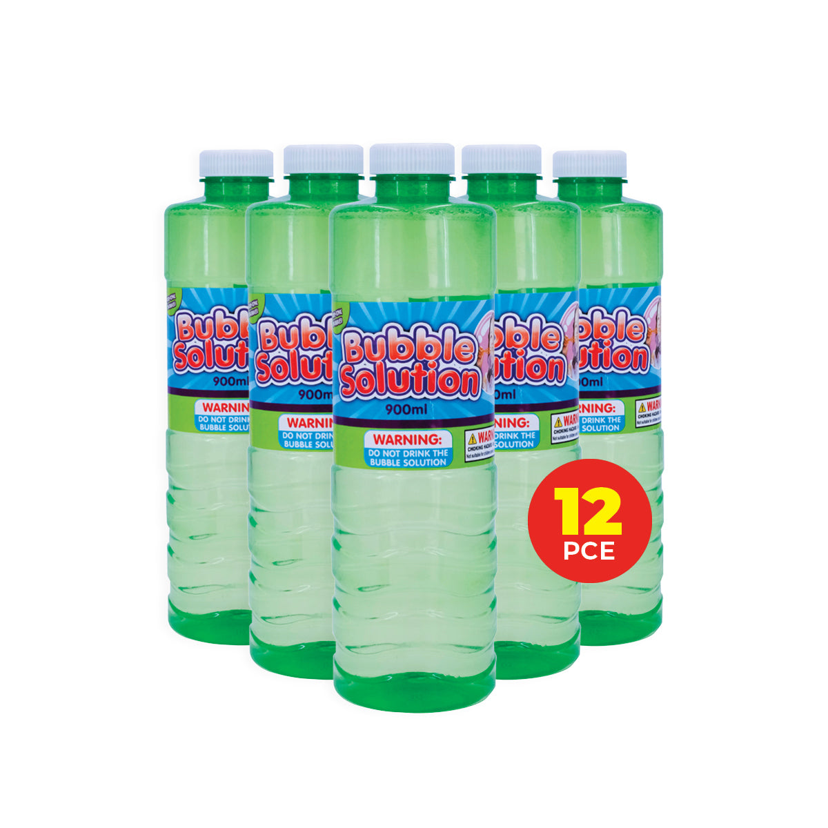 Bubble Solution NonToxic Unscented NonStaining 900ml Little Infants AU