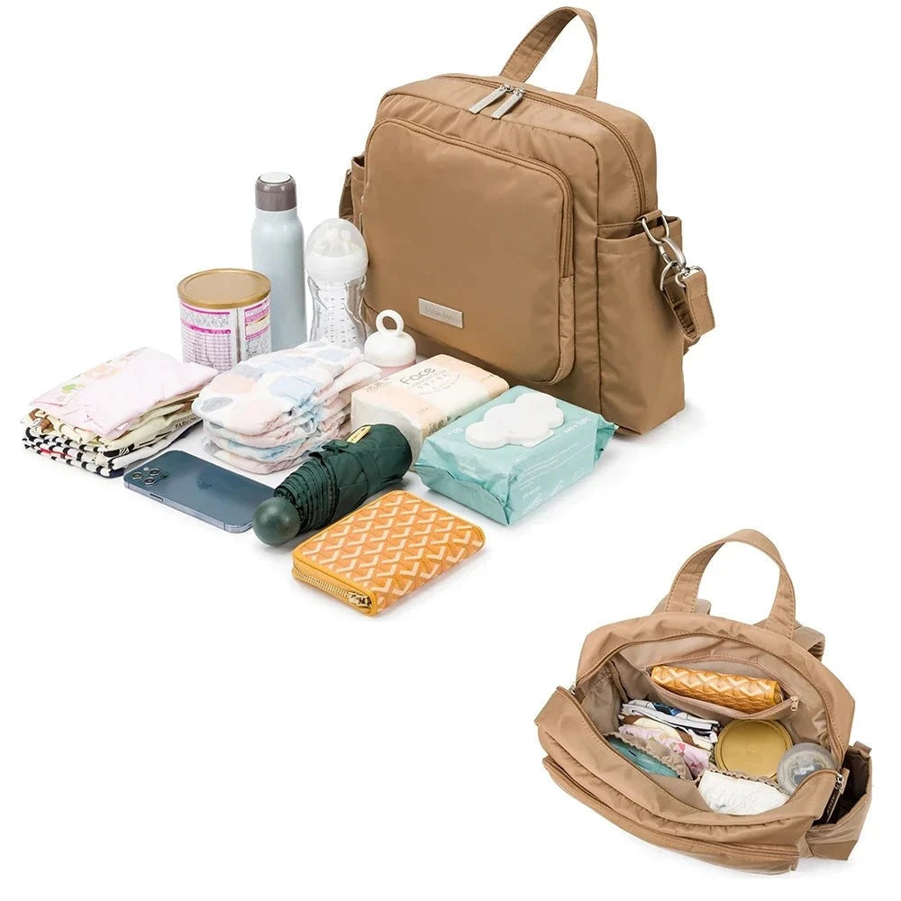 LuxeCarry Nappy Bag Backpack