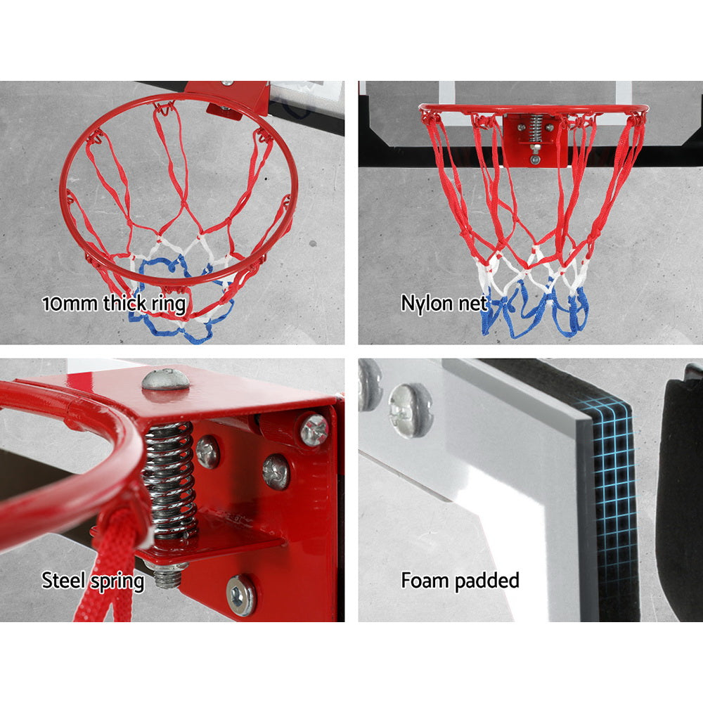 23" Mini Basketball Hoop – Wall & Door Mounted