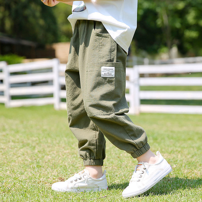 Baby Boys Loose Harem Pants