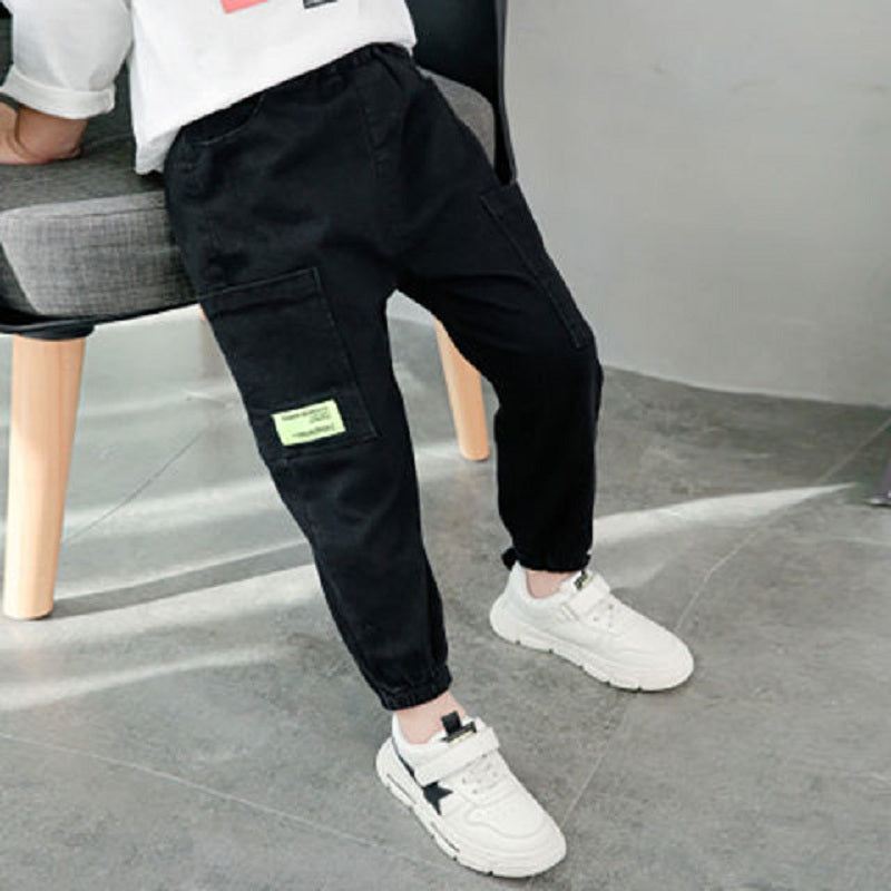 Baby Boys Loose Harem Pants