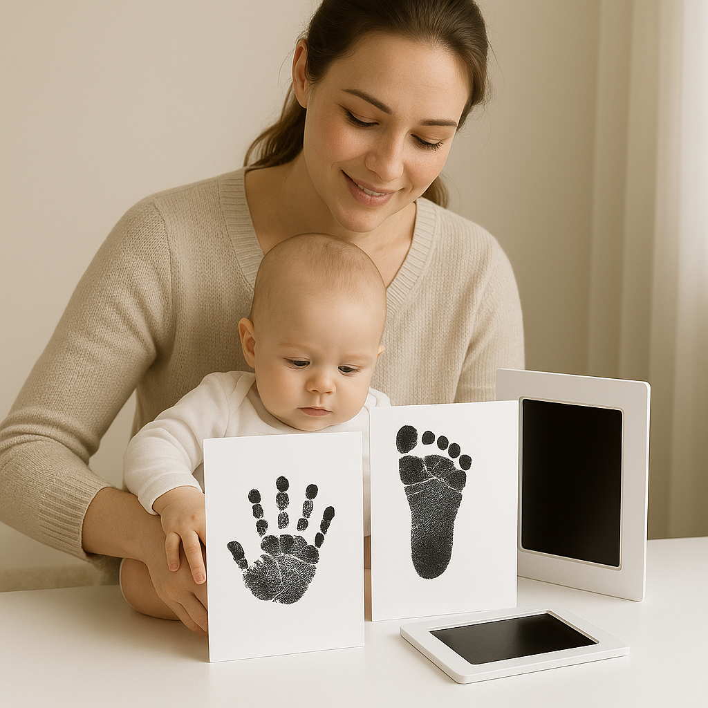 Baby Handprint and Footprint Ink Pad Kit – Little Infants AU