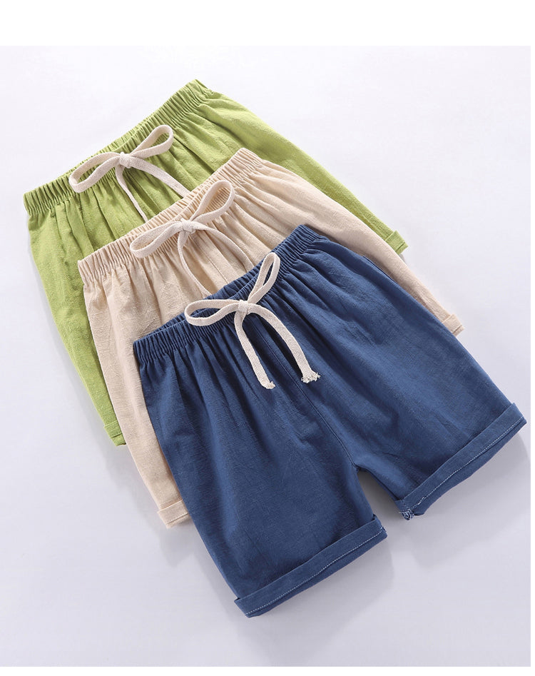 Candy Color Kids Summer Shorts