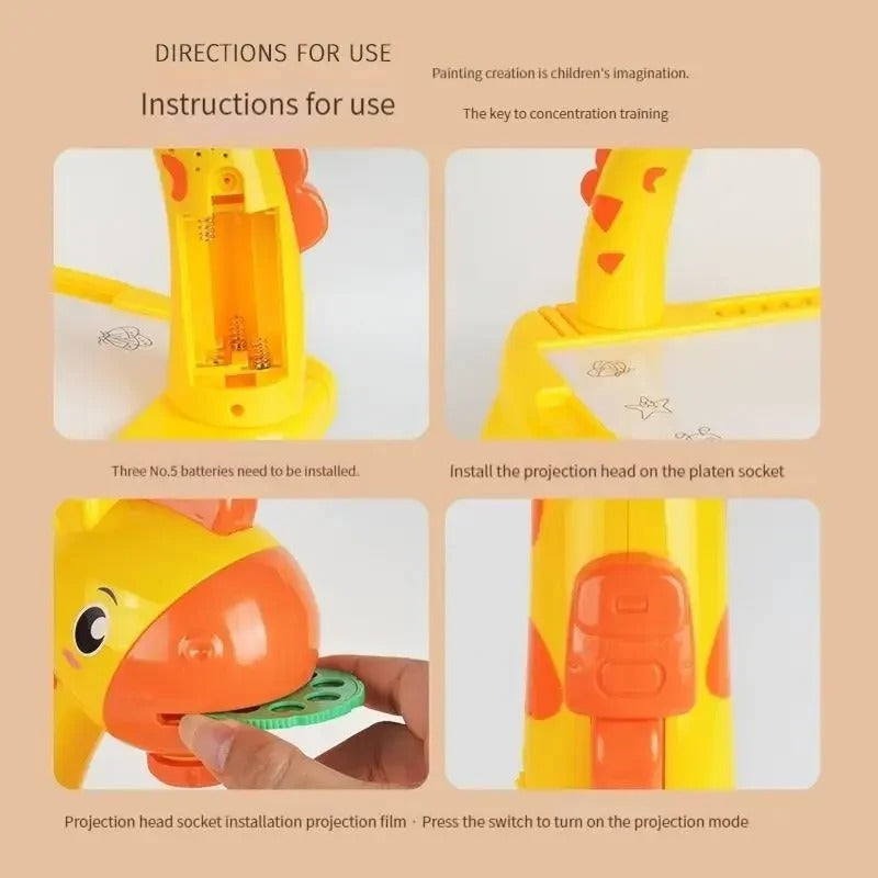 Children Led Projector Drawing table
