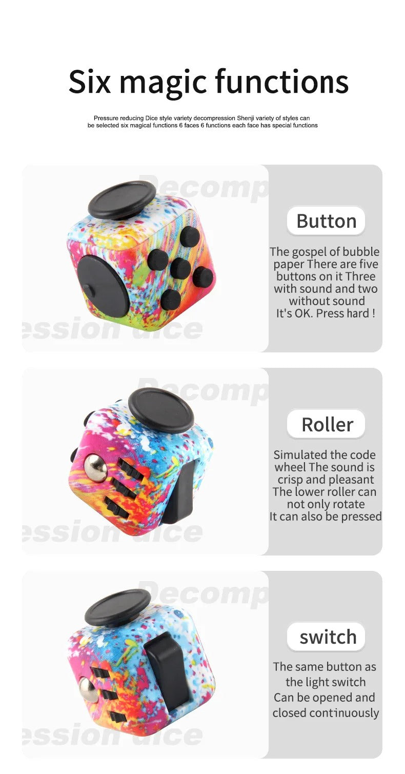 Colour Cubes Antistress Toys