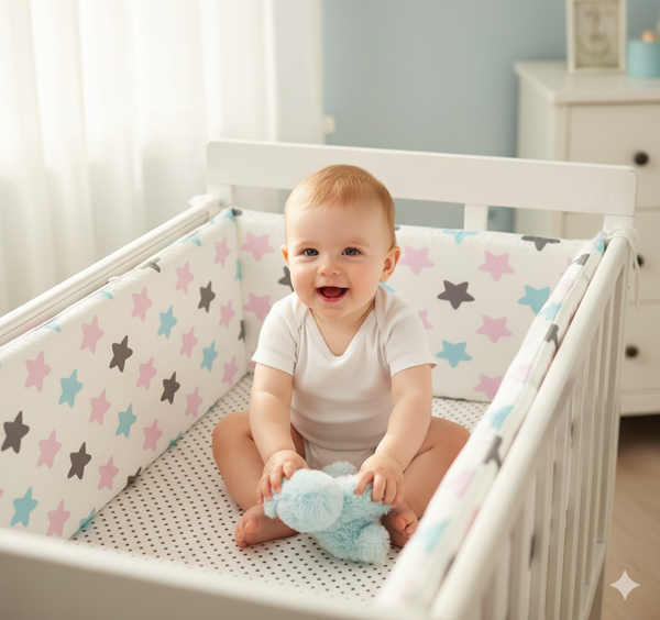 Baby Bed Thicken Cot Bumper