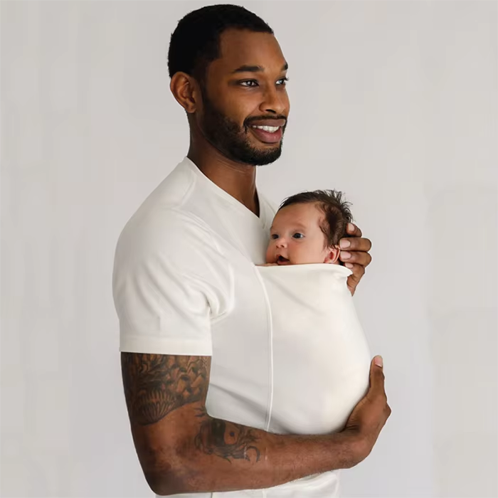 Kangaroo Pocket T-shirt Hands-Free Baby Carrier