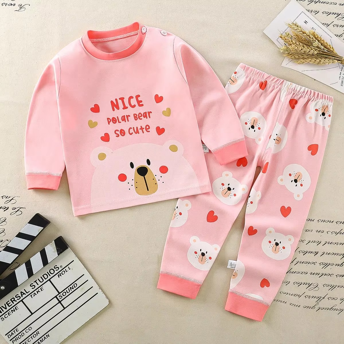 Kids Cotton Tracksuit Set for Winter Wear
