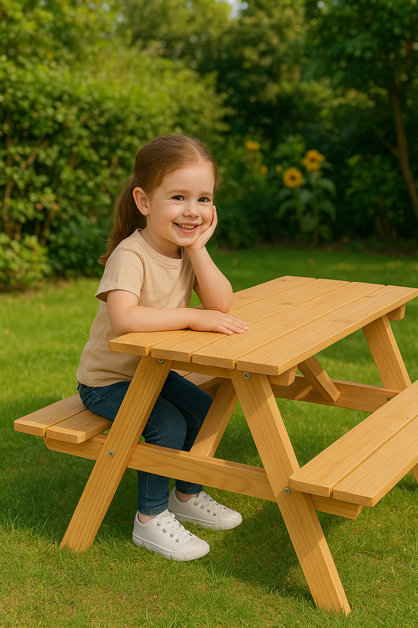 Kids Outdoor Table and Chairs Picnic Bench