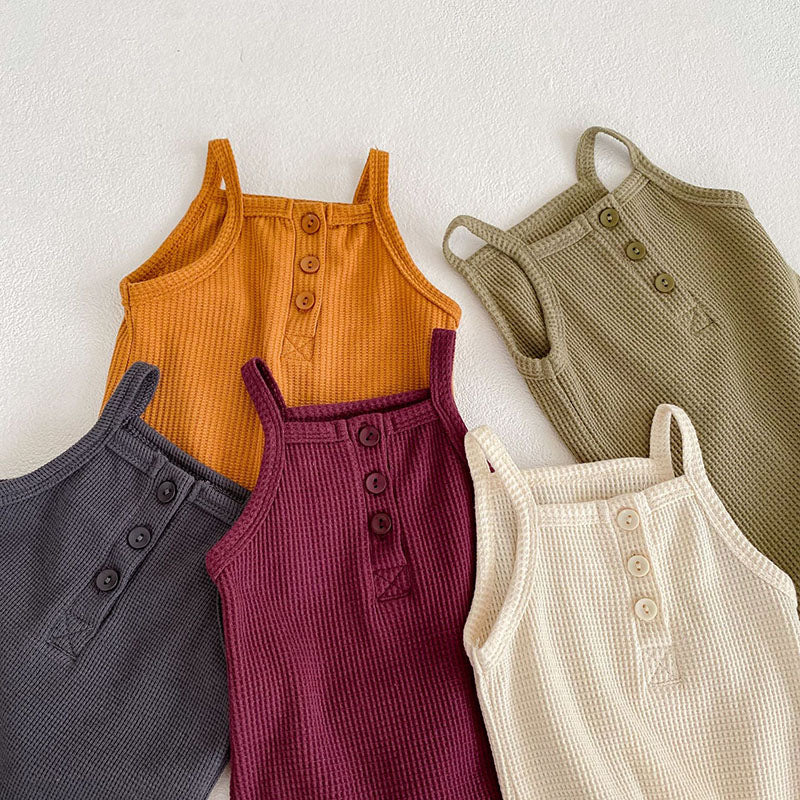 Sleeveless Summer Baby Romper