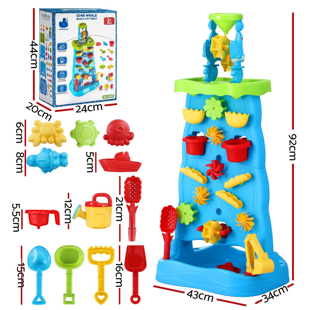 Kids Sand and Water Table Waterfall Wall