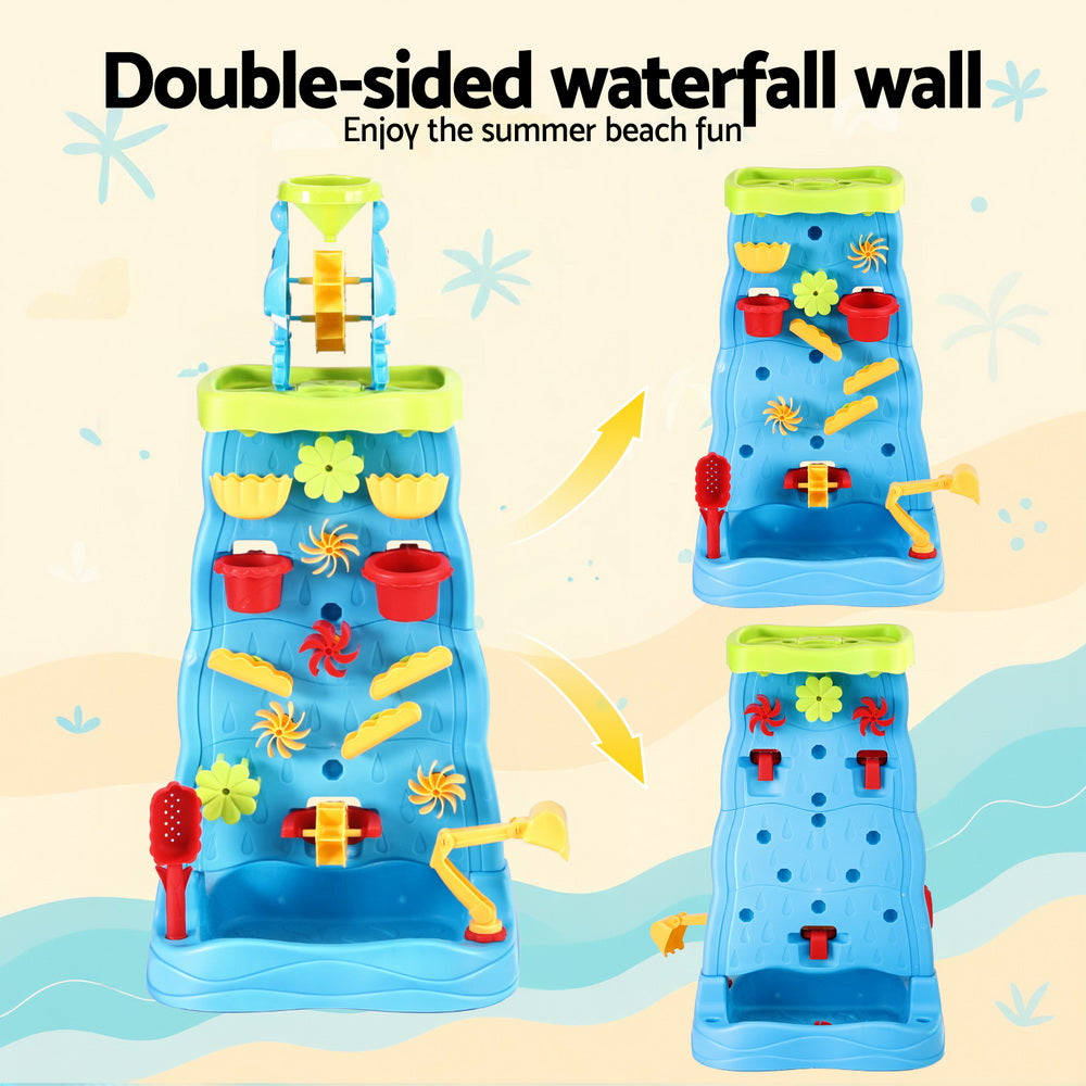 Kids Sand and Water Table Waterfall Wall