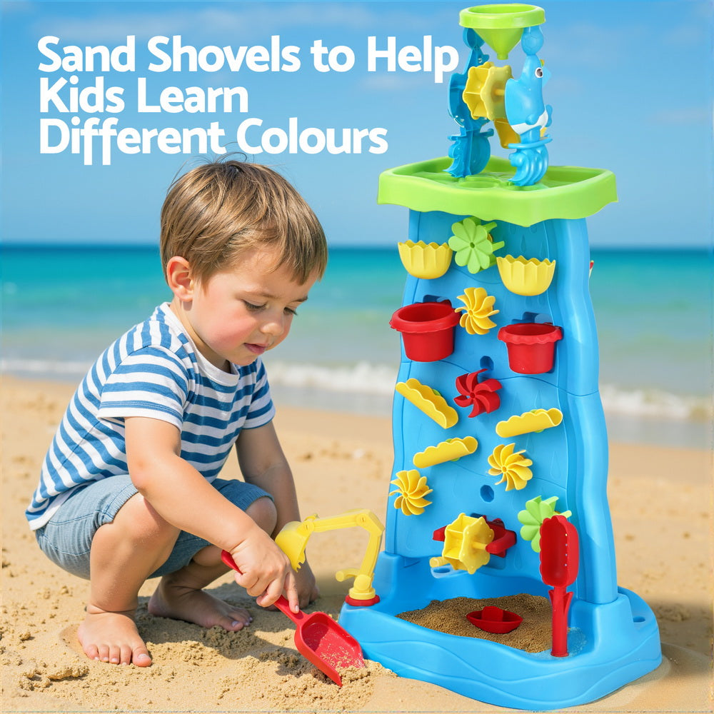 Kids Sand and Water Table Waterfall Wall
