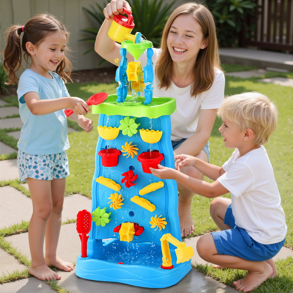 Kids Sand and Water Table Waterfall Wall