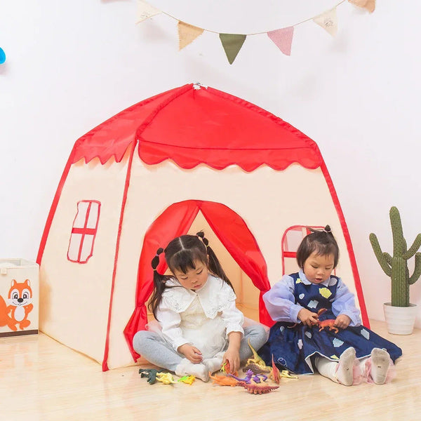 Baby Castle Tent Folding Kids Play House