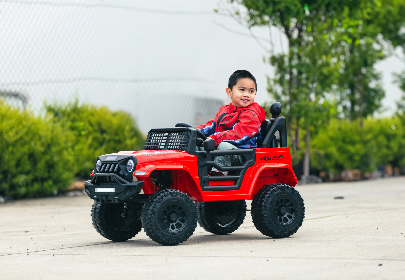 Adventure-Ready Jeep Inspired Remote Control Ride-On Car