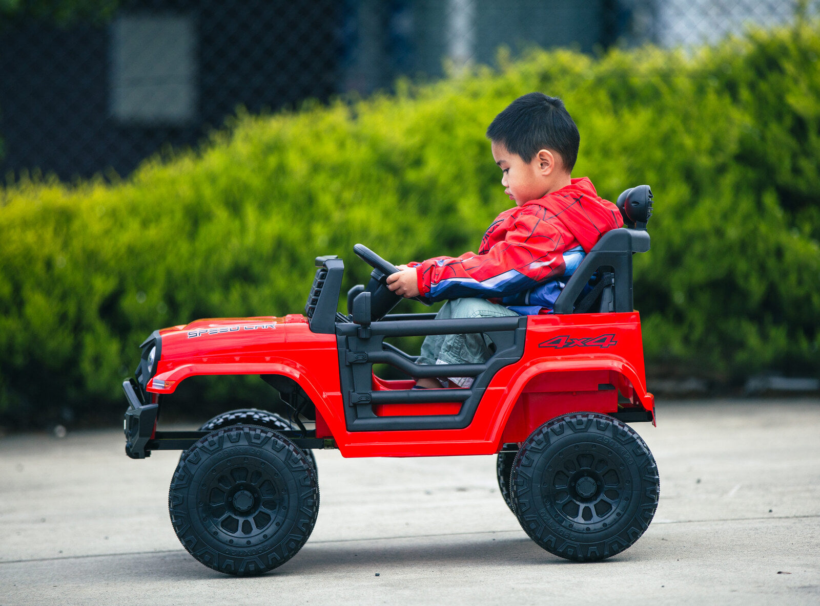 Adventure-Ready Jeep Inspired Remote Control Ride-On Car