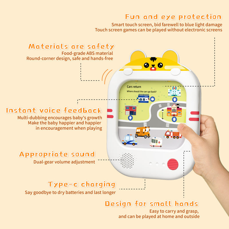 Interactive Talking Flash Cards Learning Tablet