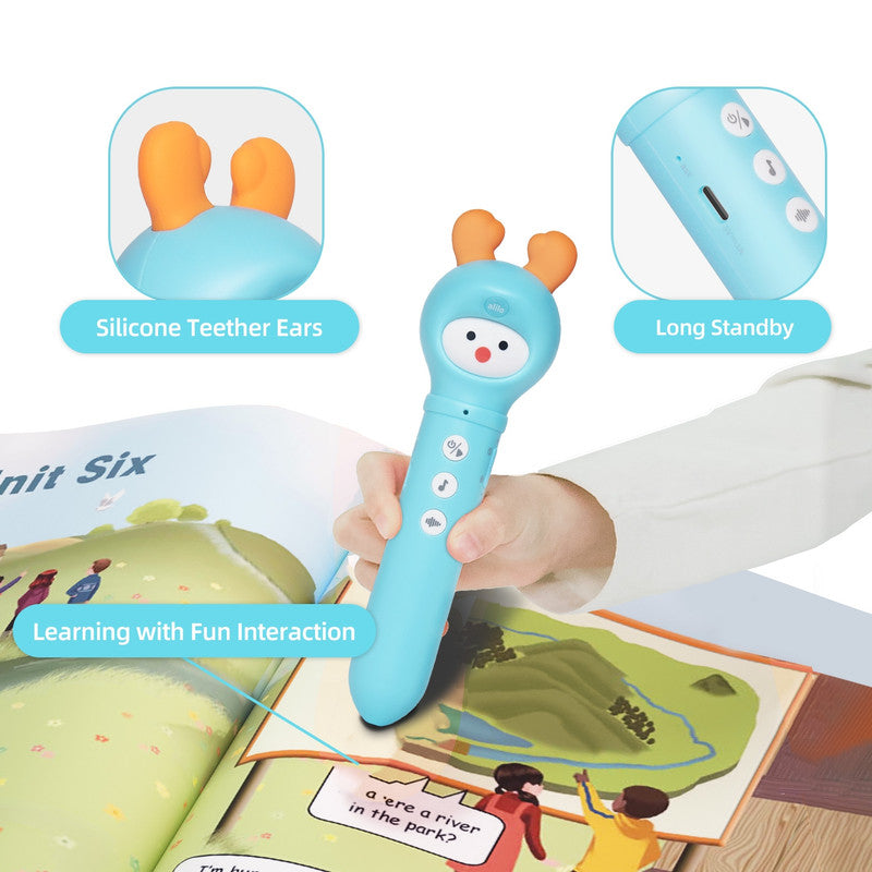 Kit Learning Pen Early Educational Reading Talking Pen Set Learning Language Toy ...