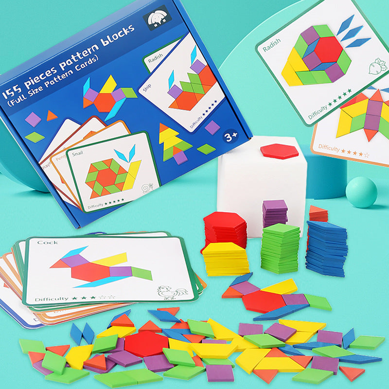 3D Shape Matching Educational Toy for Kids
