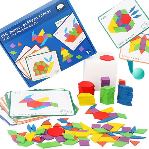 3D Shape Matching Educational Toy for Kids