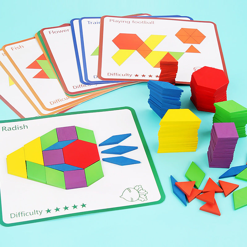 3D Shape Matching Educational Toy for Kids