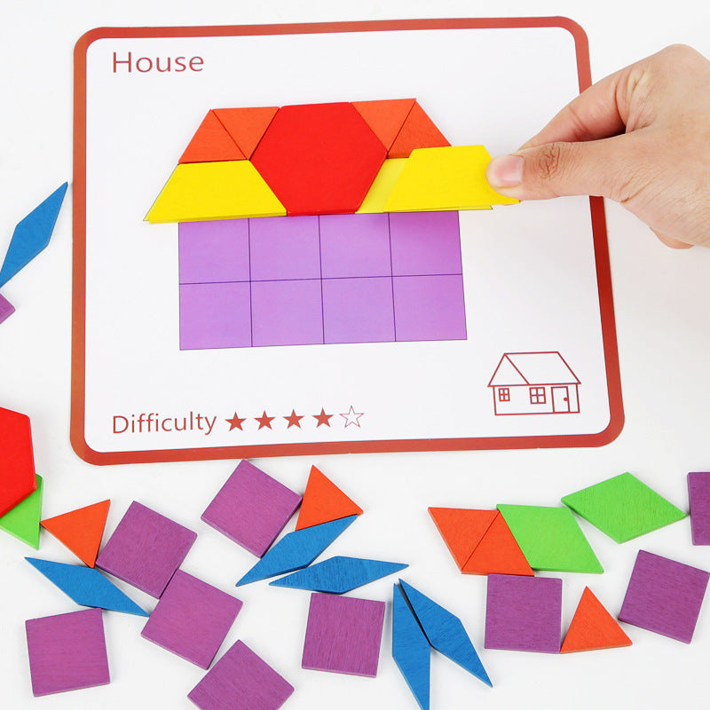 3D Shape Matching Educational Toy for Kids
