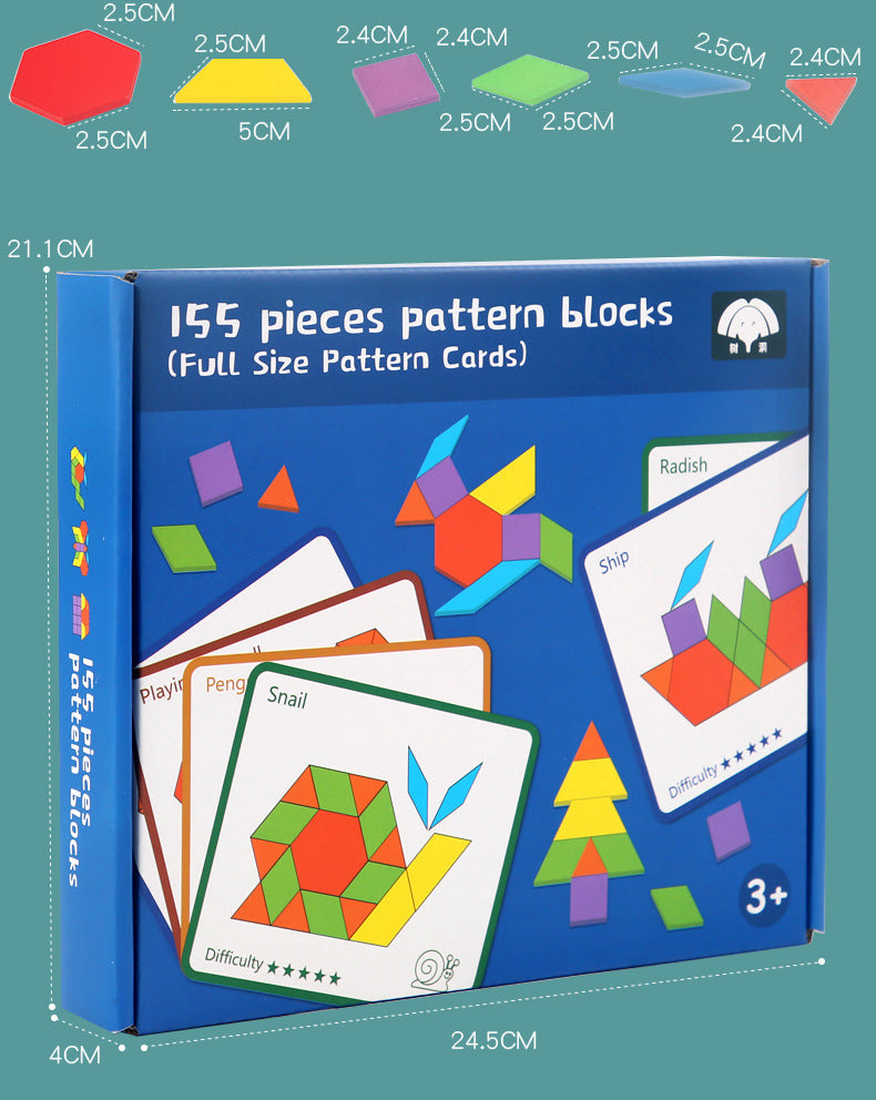 3D Shape Matching Educational Toy for Kids