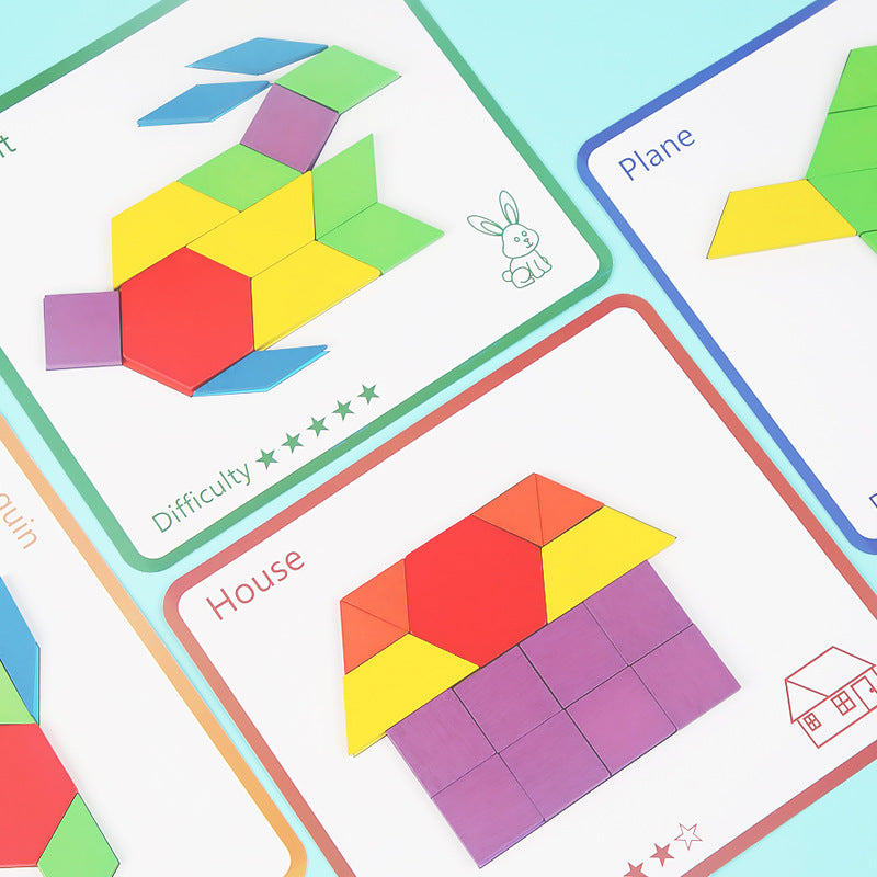 3D Shape Matching Educational Toy for Kids