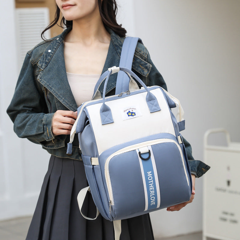 Durable Water-Resistant Diaper Backpack for Parents
