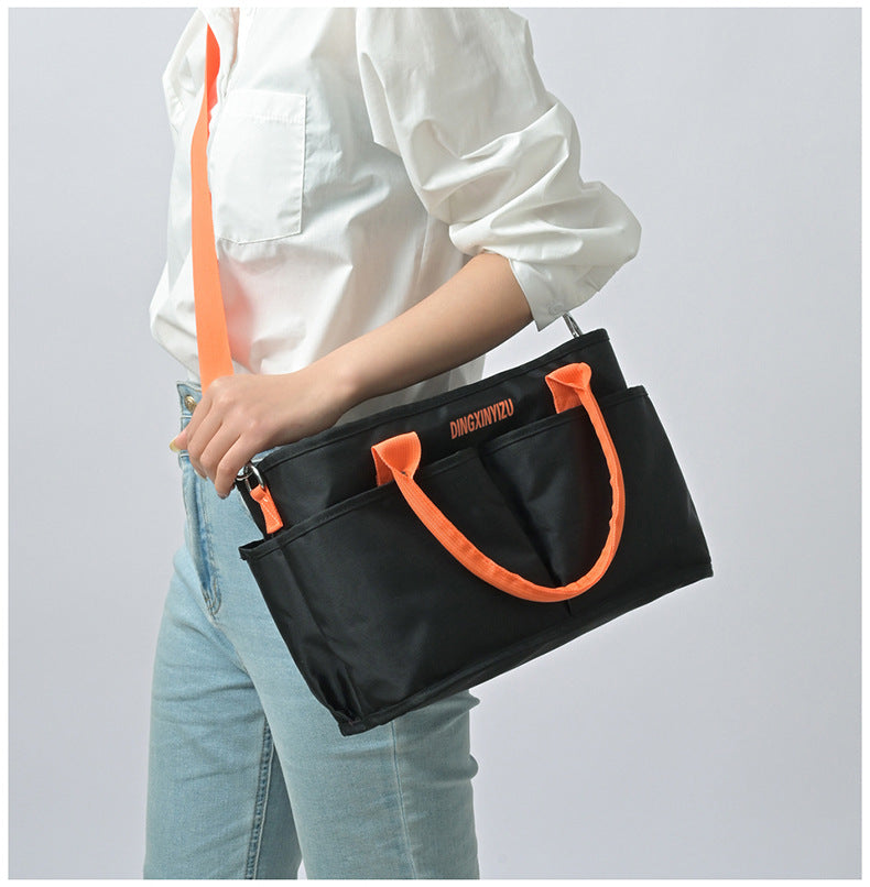Stylish Multi-Function Diaper Bag with Insulated Storage