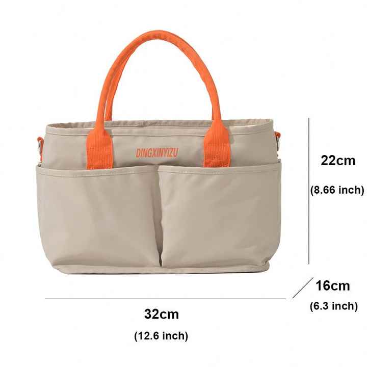 Stylish Multi-Function Diaper Bag with Insulated Storage