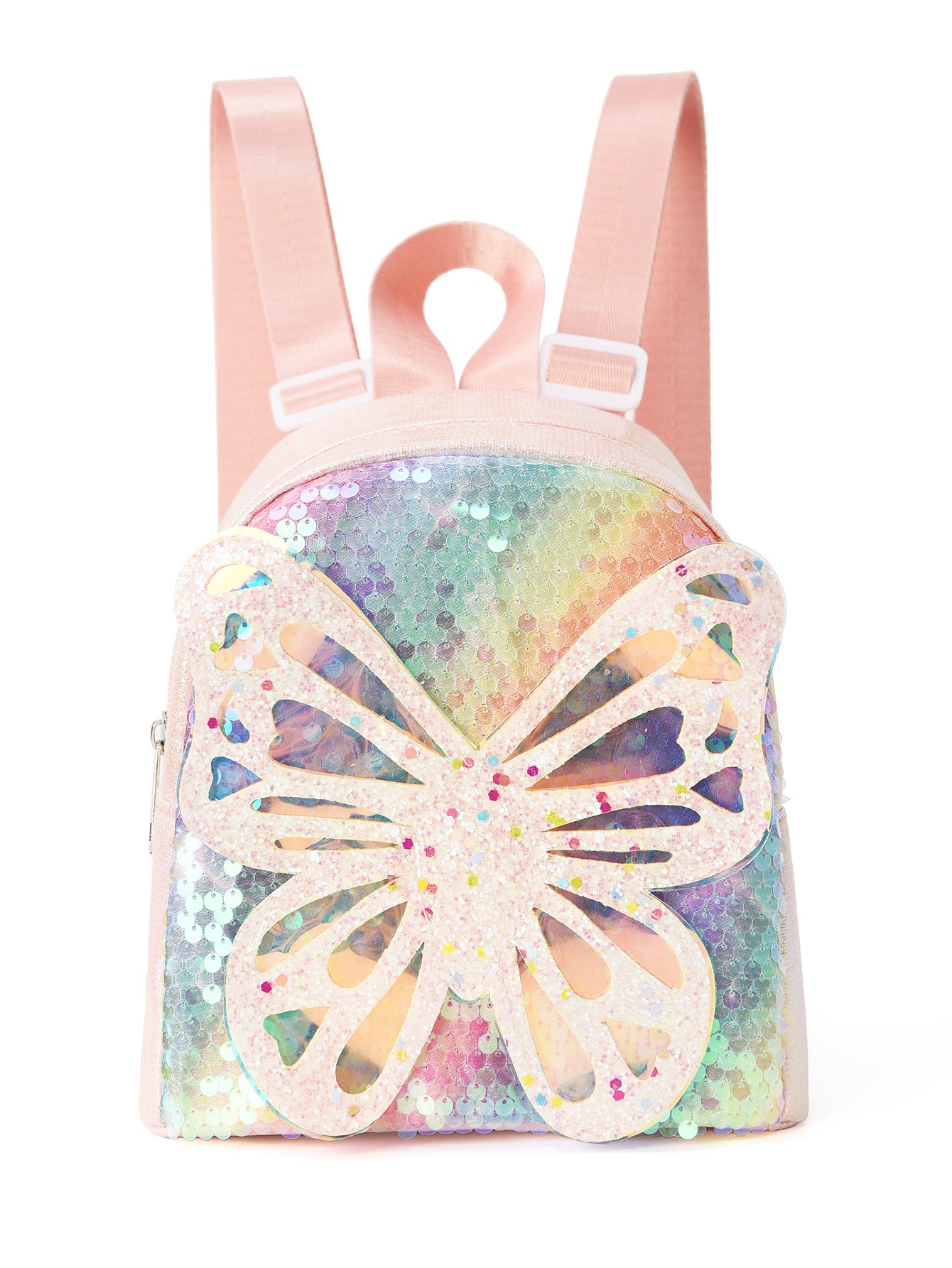 Glitter Butterfly Sequin Backpack