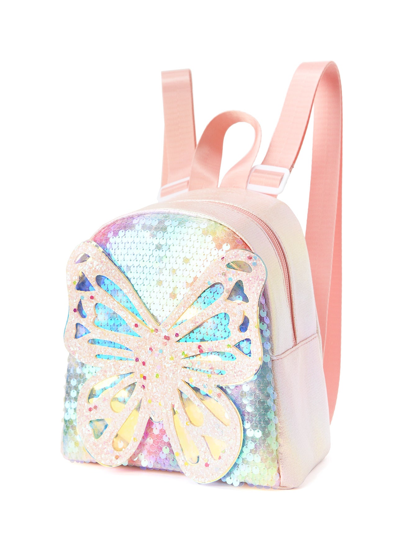 Glitter Butterfly Sequin Backpack