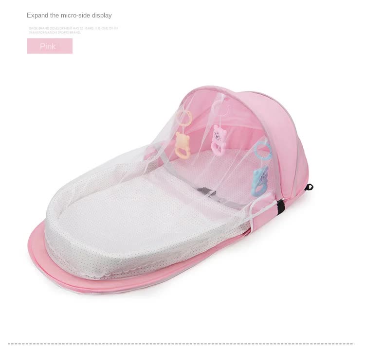 Portable Multi-Purpose Baby Bed and Diaper Backpack