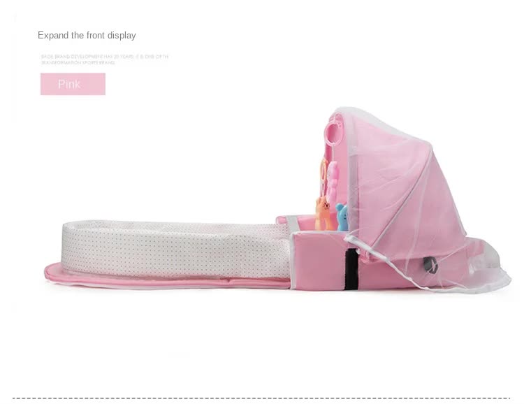 Portable Multi-Purpose Baby Bed and Diaper Backpack