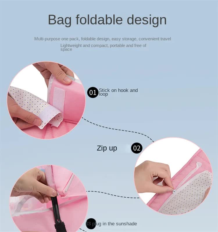 Portable Multi-Purpose Baby Bed and Diaper Backpack