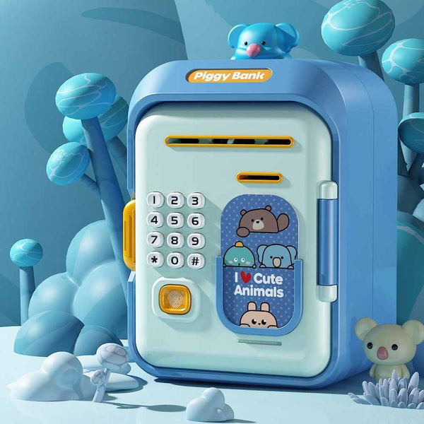 Interactive Kids' Piggy Bank Safe with Music, Stories & Password Lock