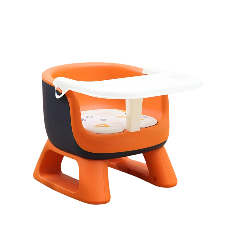 Baby Floor Seat & Booster Dining Chair with Removable Tray