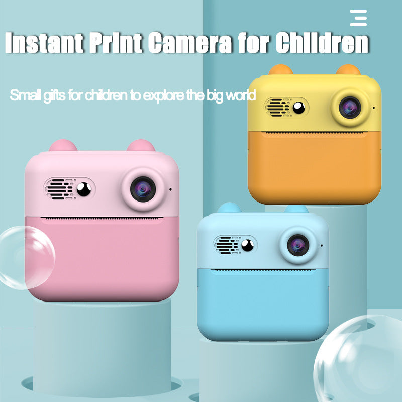 Kids Instant Print Digital Camera with 180° Flip Lens