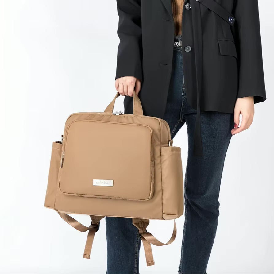 LuxeCarry Nappy Bag Backpack