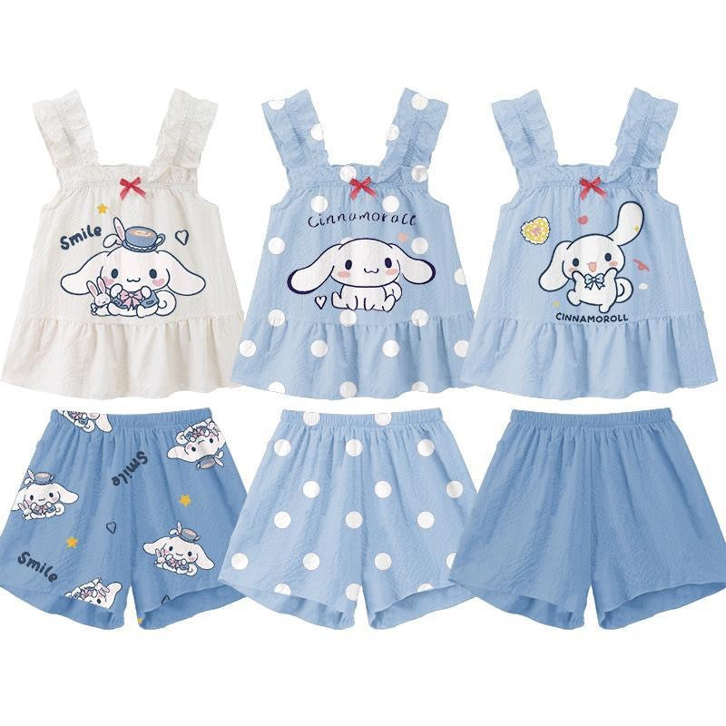 Summer Baby Girl Clothes Set