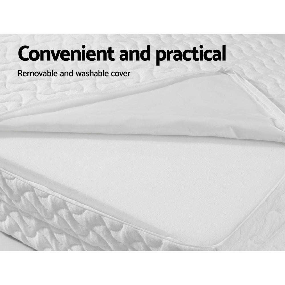Foldable Mattress Foam Travel Cot Baby Bamboo
