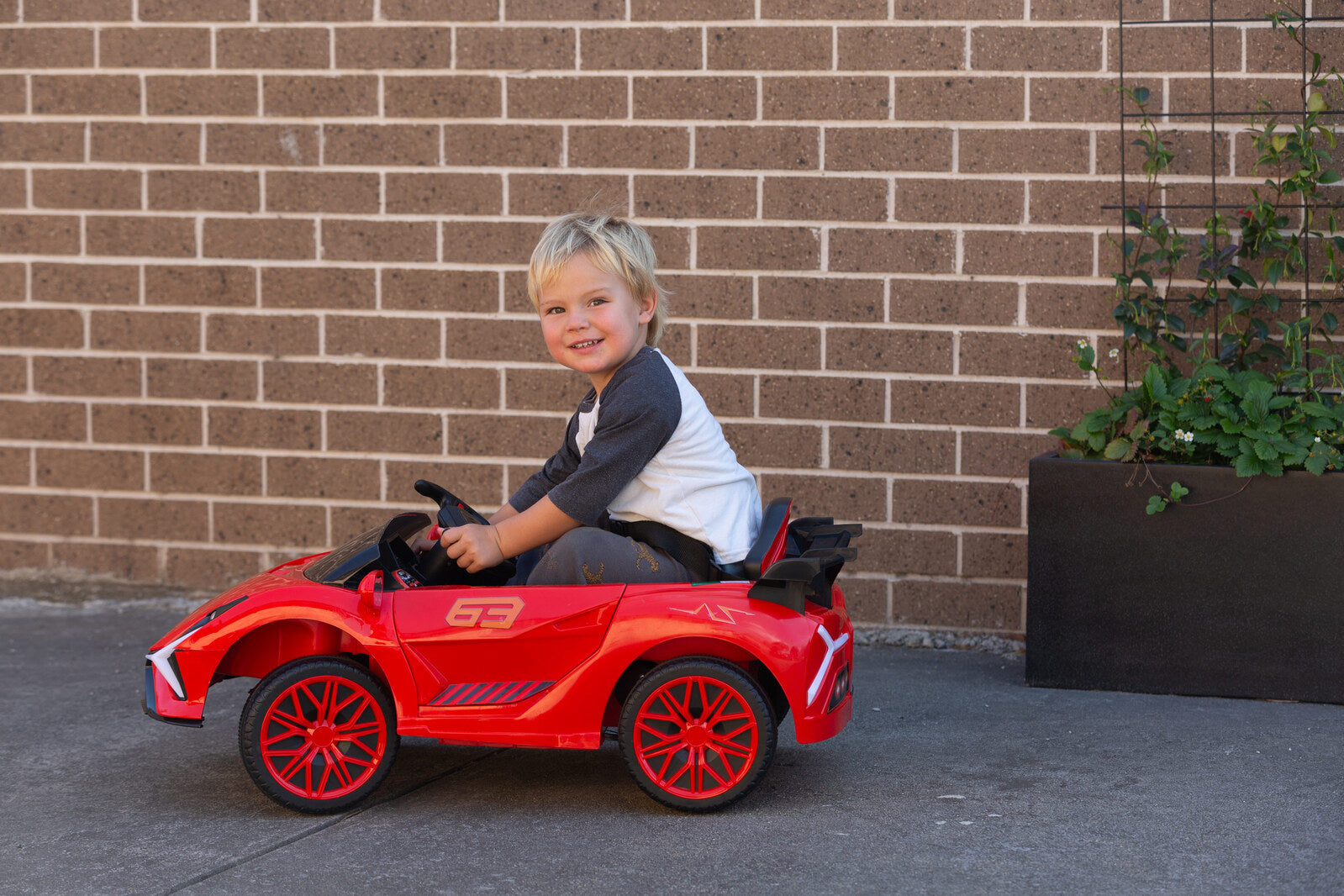 Ferrari Inspired 12V Ride-on Electric Car with Remote Control