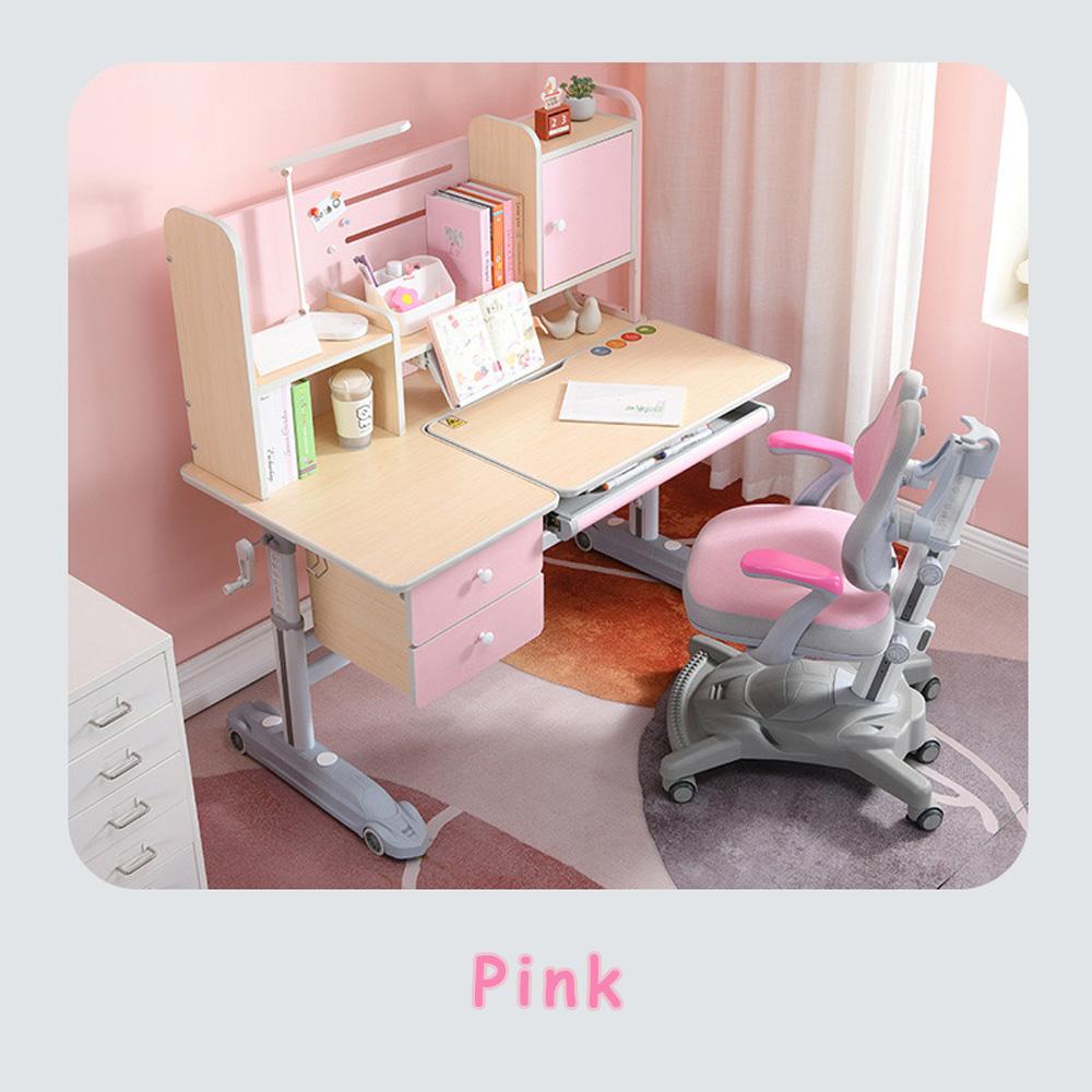 Height Adjustable Children Kids Ergonomic Study Desk Chair Set